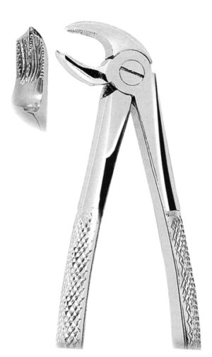 This is extracting forceps for dentistry use.It is used by dentals. It is used for extracting molar or teeth