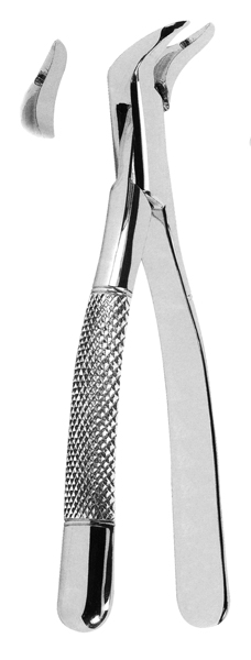 This is extracting forceps for dentistry use.It is used by dentals. It is used for extracting molar or teeth