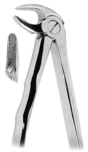 This is extracting forceps for dentistry use.It is used by dentals. It is used for extracting molar or teeth