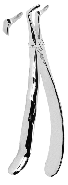 This is extracting forceps for dentistry use.It is used by dentals. It is used for extracting molar or teeth