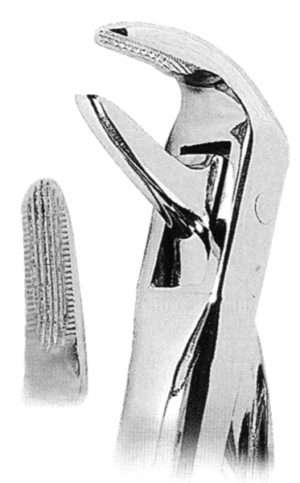 This is extracting forceps for dentistry use.It is used by dentals. It is used for extracting molar or teeth